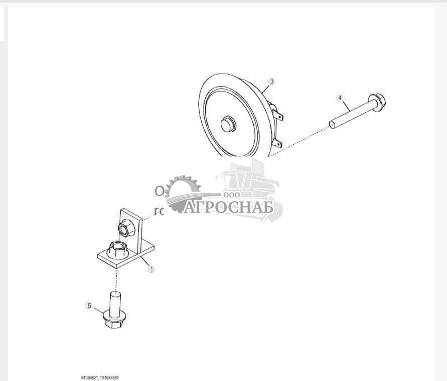 Установка звукового сигнала (решетка с защитой от грязи) 